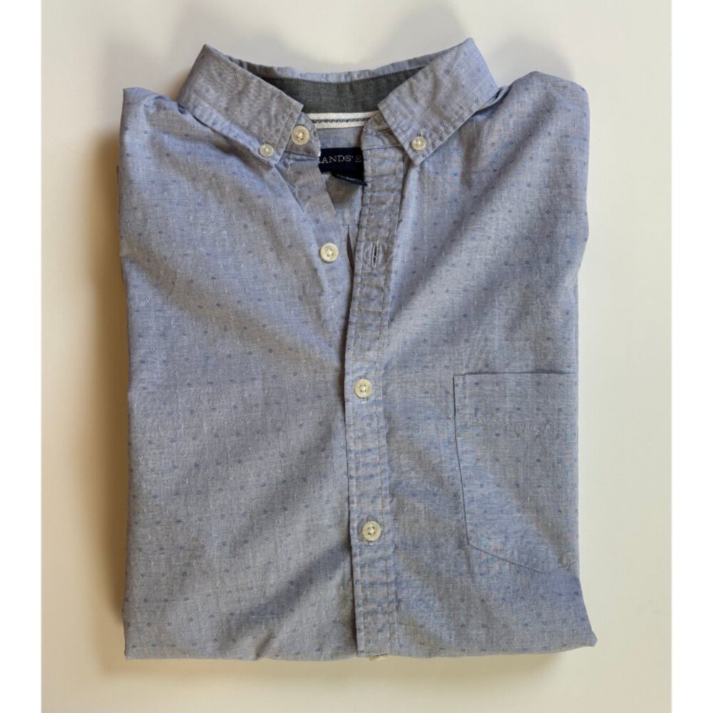 Land's End men's long sleeve button down